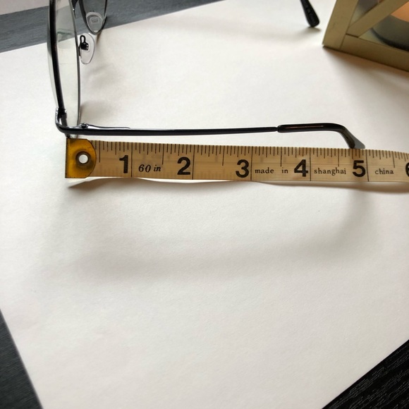 +0.0 Black wire framed round glasses - Picture 3 of 4